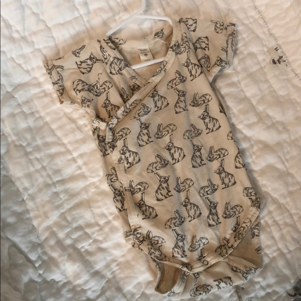 Kate Quinn Organics Bunny Kimono Onesie